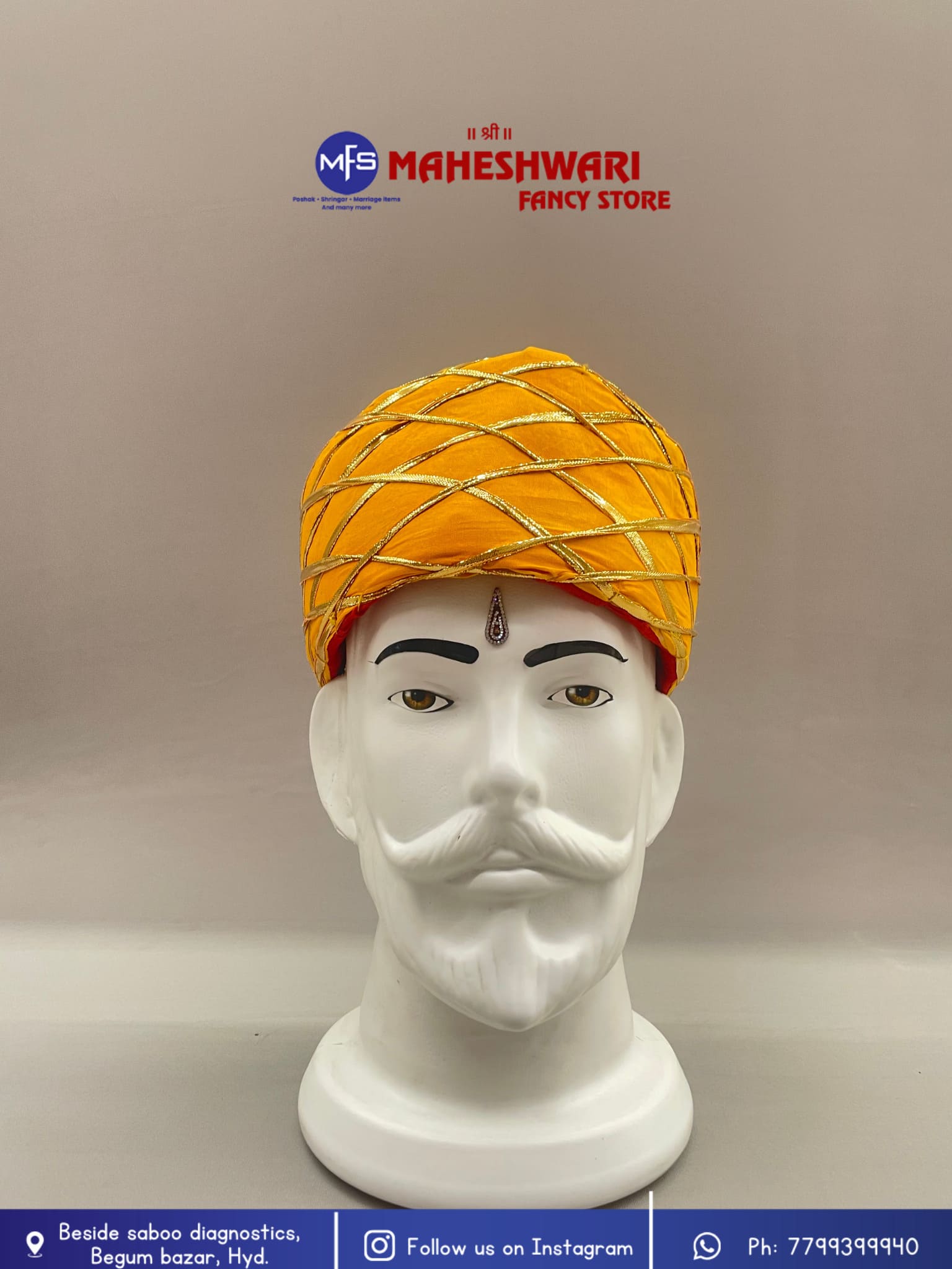 Rajasthani Small Gota Pecha